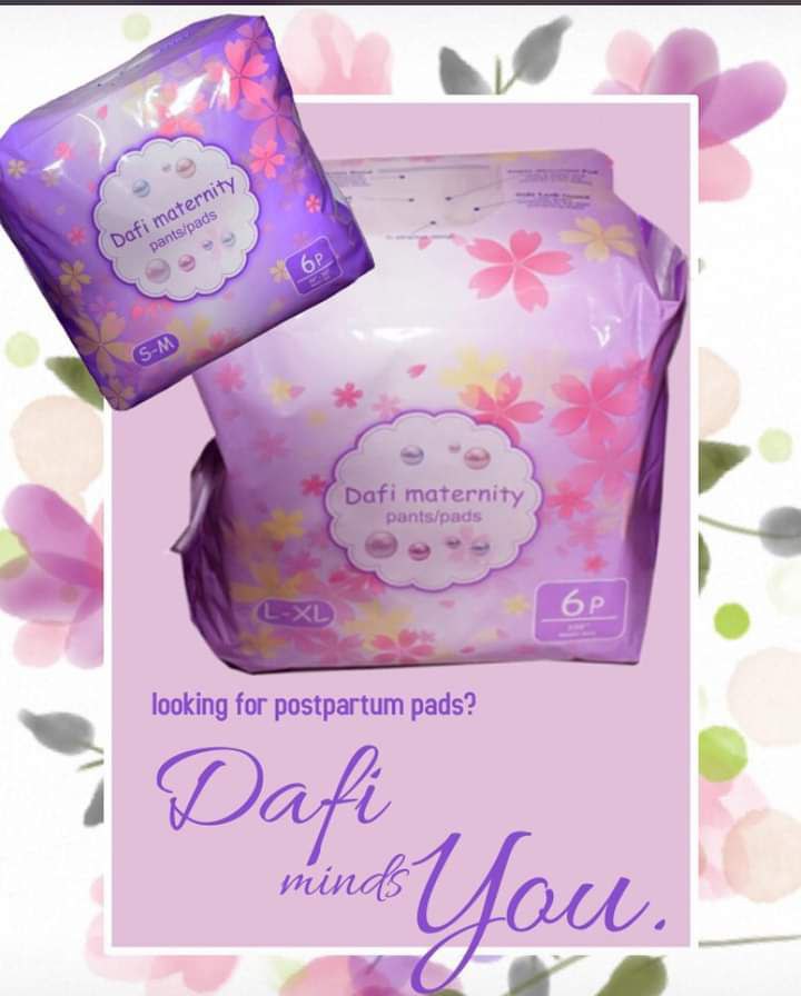 Medium Dafi maternity pants/pads (Moyo Comfort maternity pants/pads) at Sure Deals Baby World Kenya